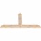 Ekena Millwork Portland Smooth Timber Gable Bracket, Douglas Fir, 72"W x 36"H x 3 1/2"D x 5 1/2"F, 12/12 Pitch GBW072X36X0406POR00SDF - alternate 3